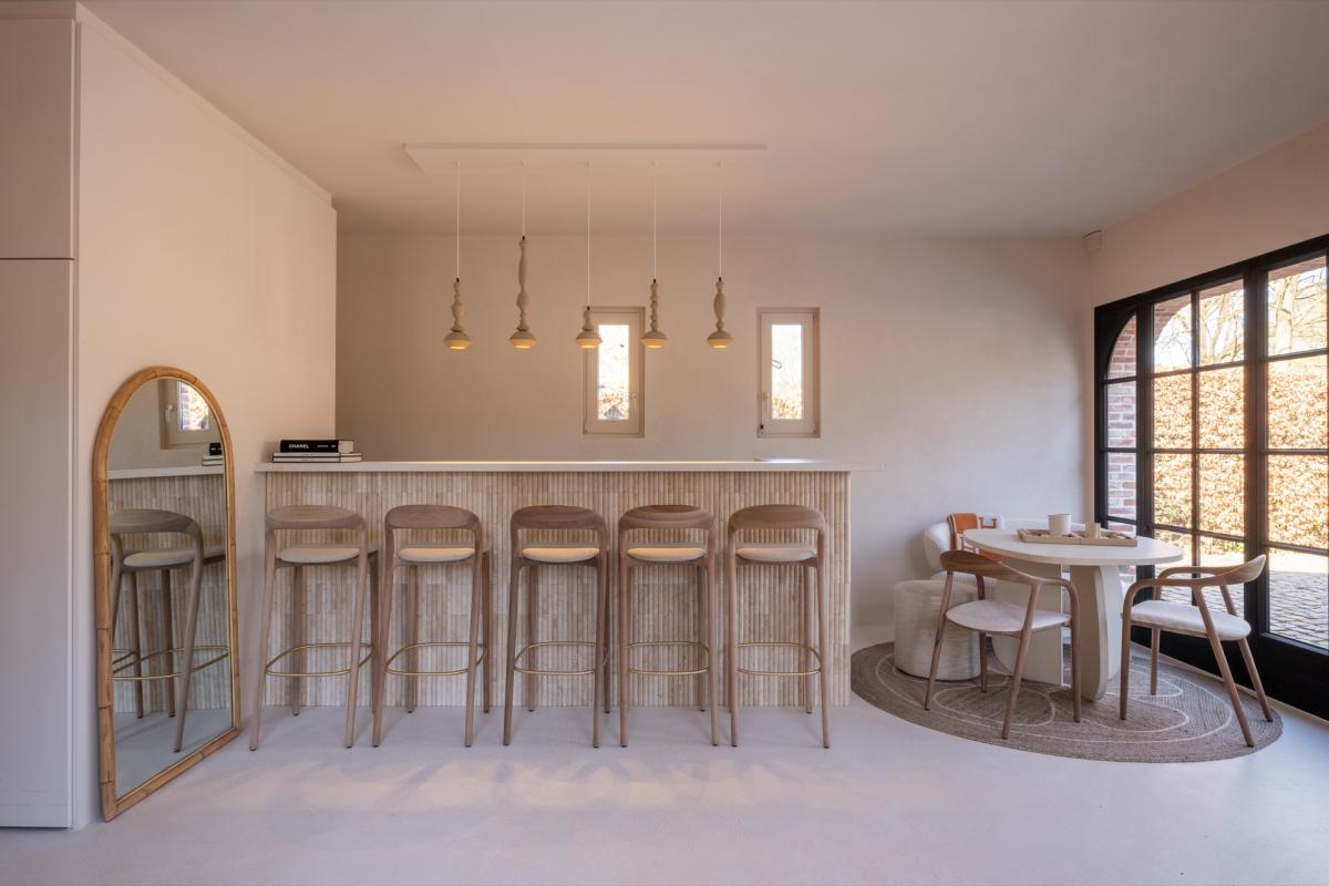 bar met microtopping