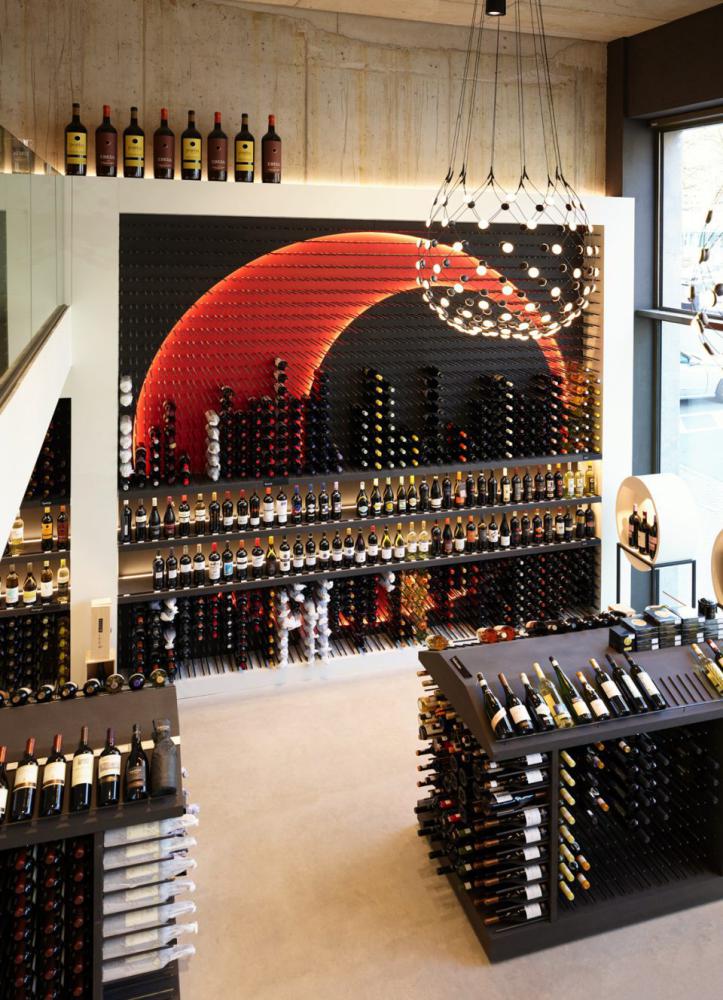 interieur winkel met lamp
