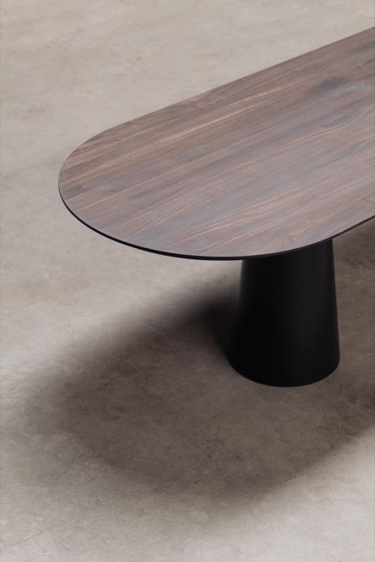 luxet houten tafel