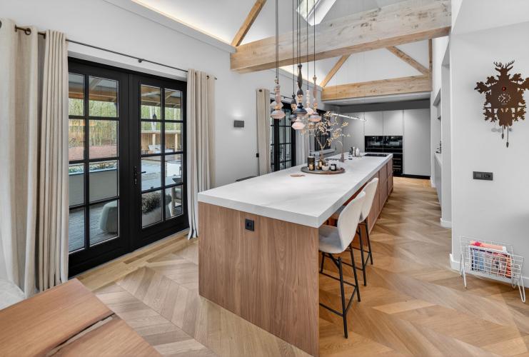 Exclusieve keuken in een karakteristieke woning