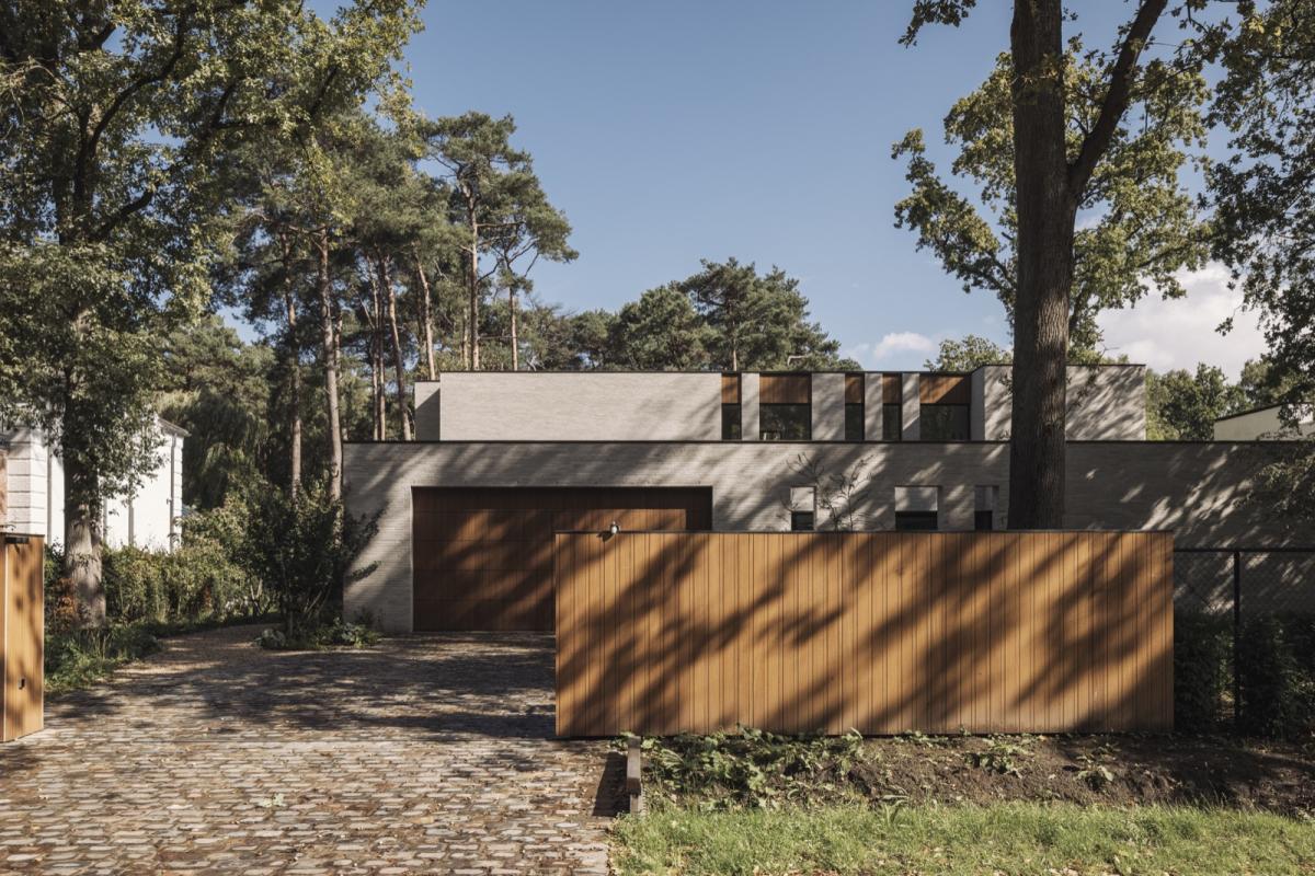 villa met luxe schilderwerk