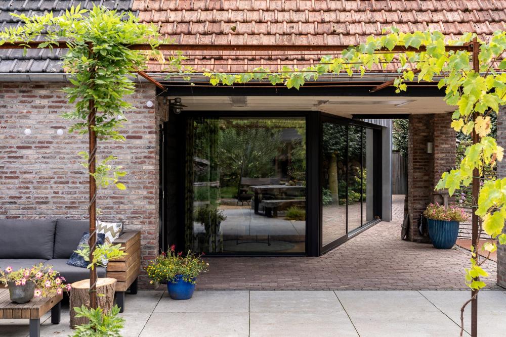 Tuinkamer van zink te St. Michielsgestel 