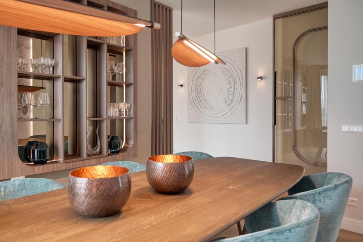 interieur met luxe kunst