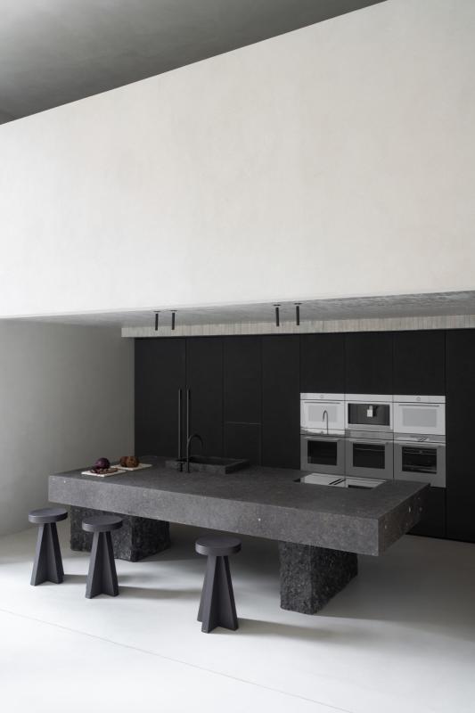 keuken met luxe keukenapparatuur