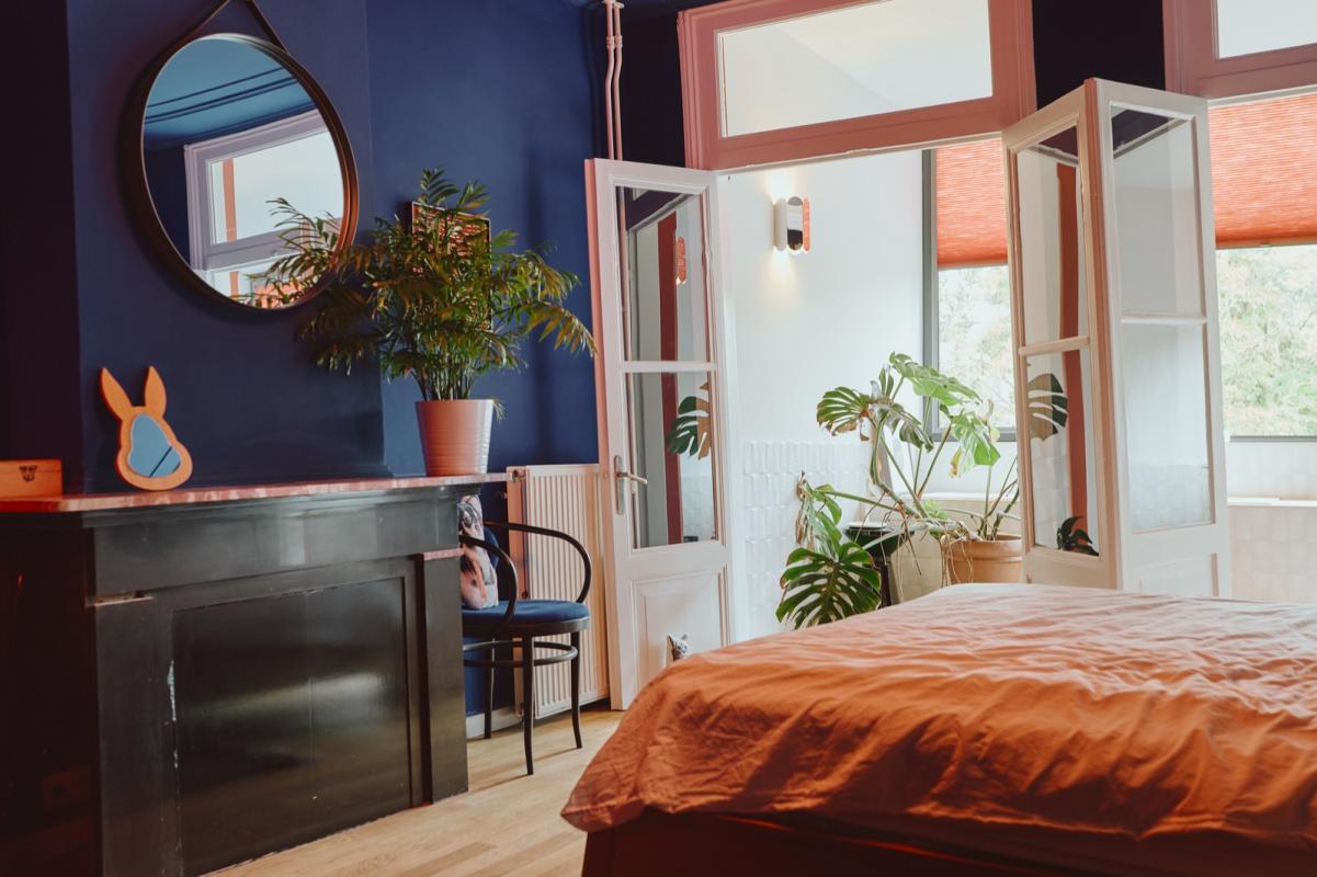 luxe slaapkamer inrichting