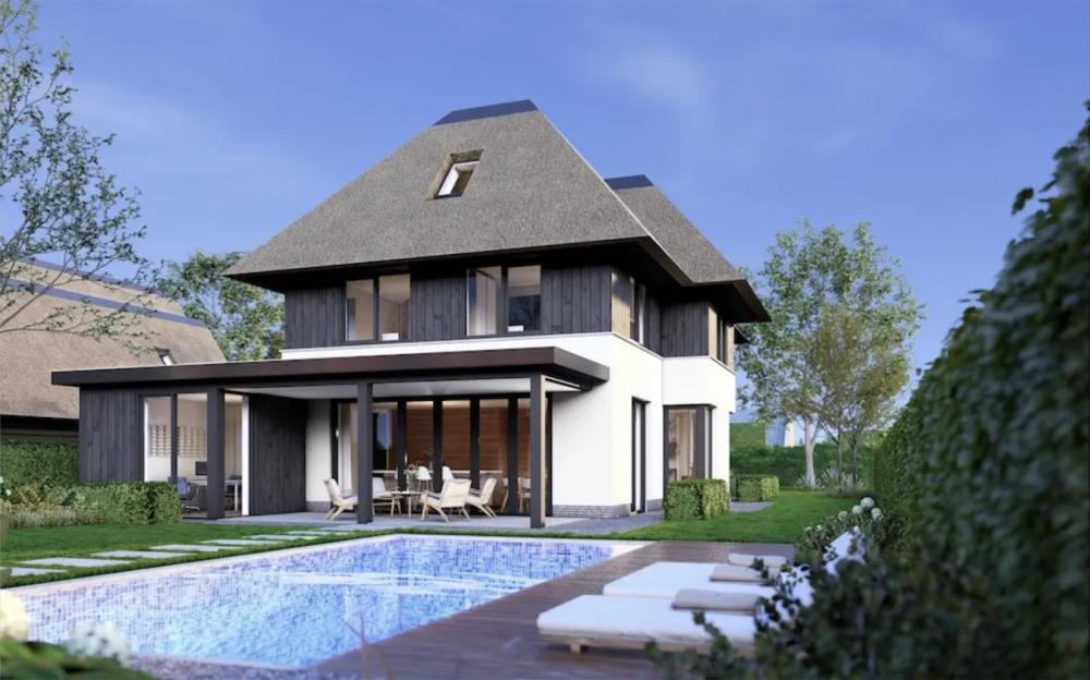 Ontwerp luxe nieuwbouw villa Klaaswaal