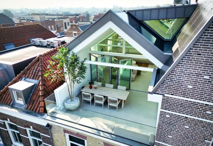 Woning met exclusieve vouwwanden