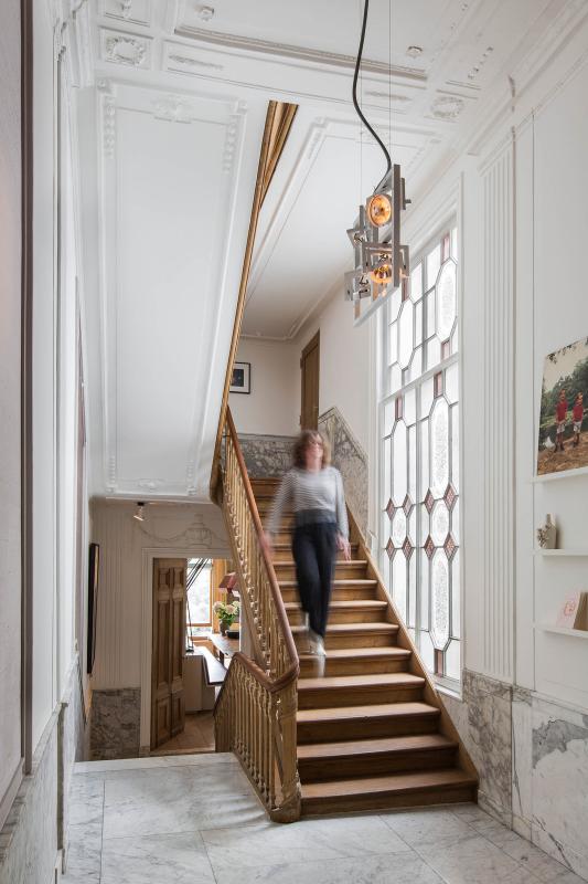 Klassiek romantisch interieur hal