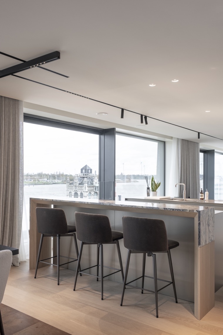 leefkeuken in appartement