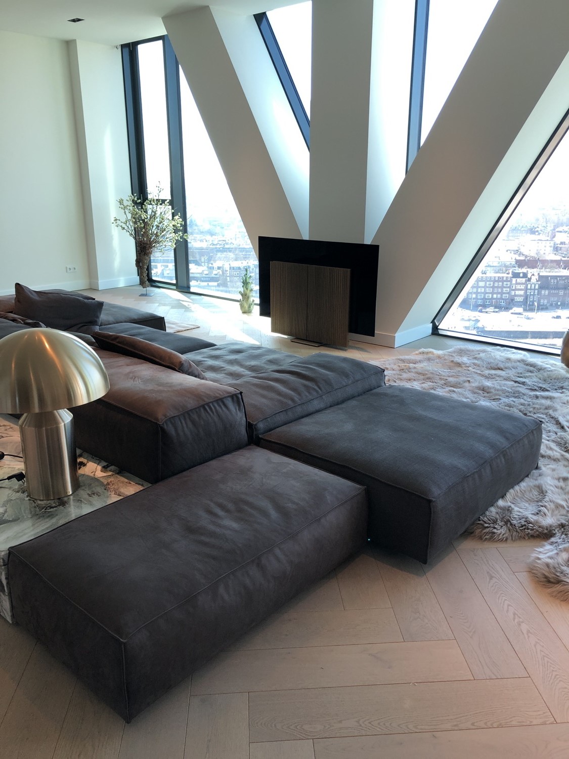 appartement met luxe tv