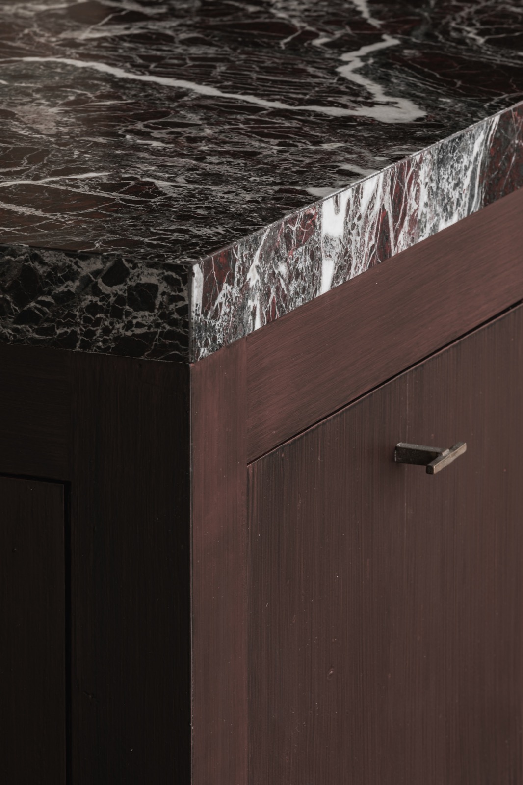 kast met luxe greep