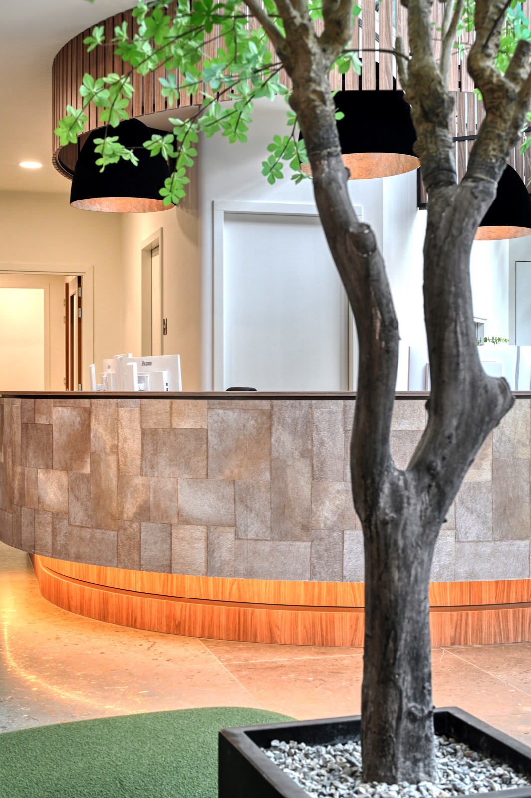 receptie met luxe inrichting