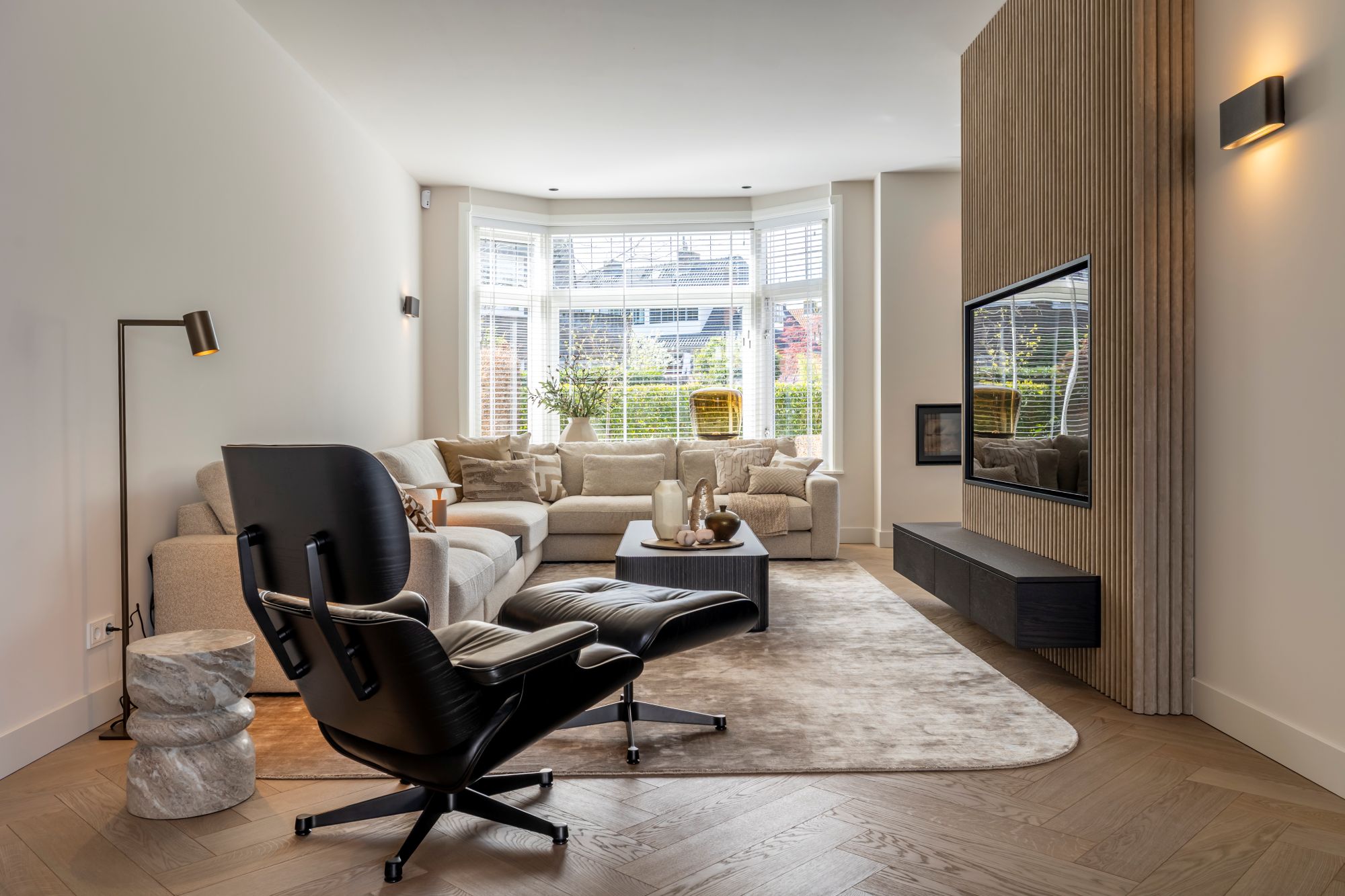 luxe woonkamer interieur