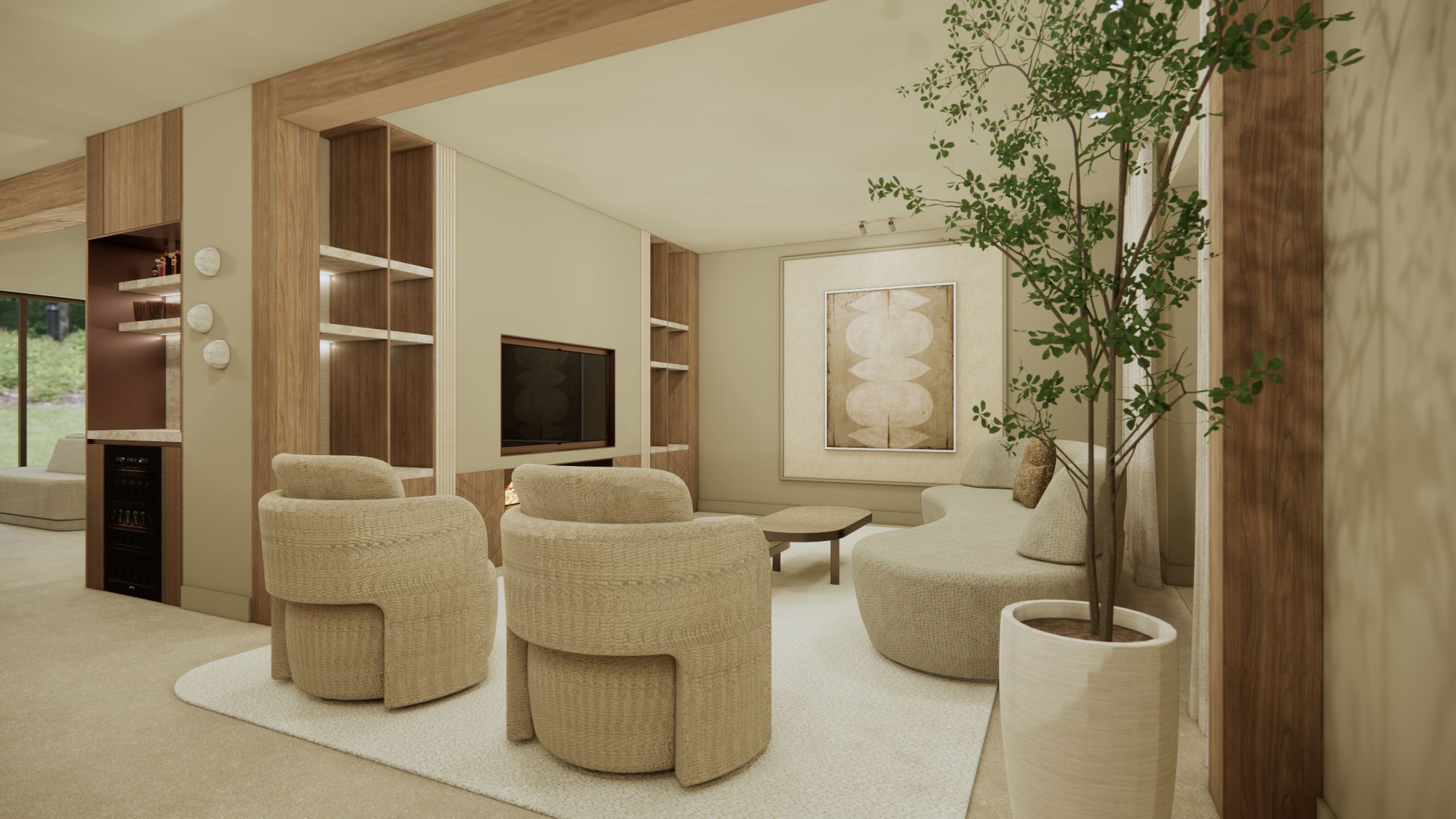 luxe woonkamer