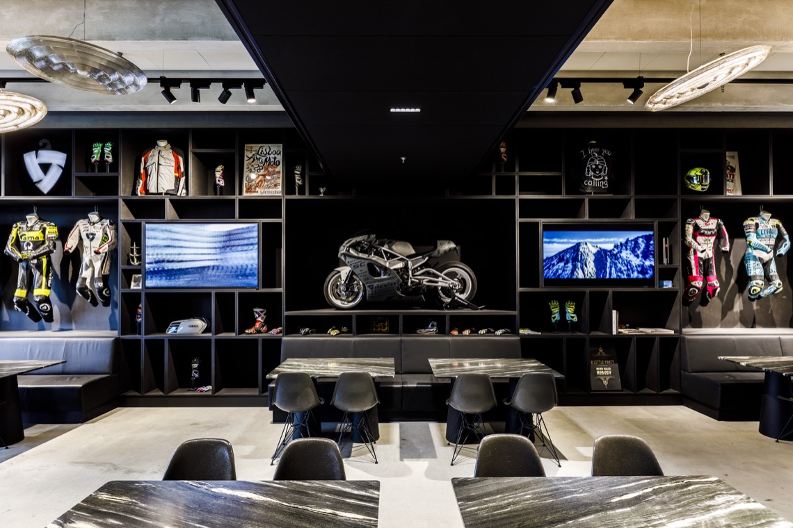 kantine met motor