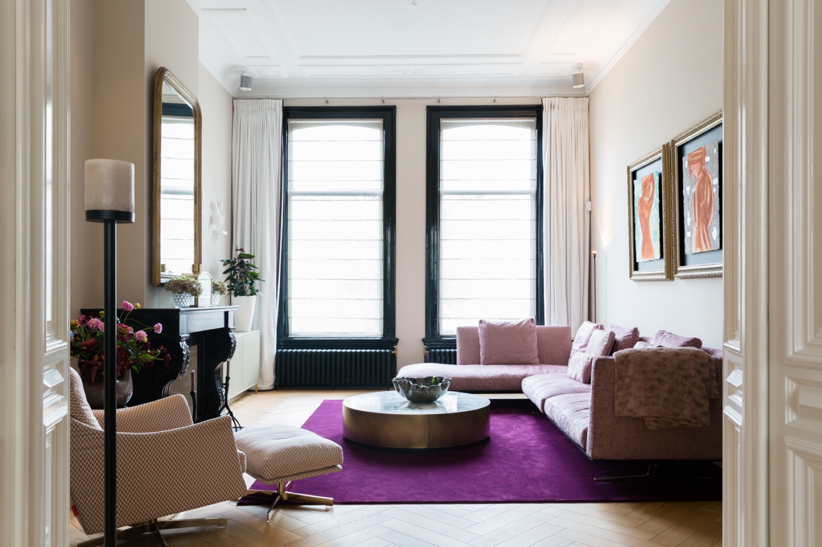 luxe woonkamer renovatie