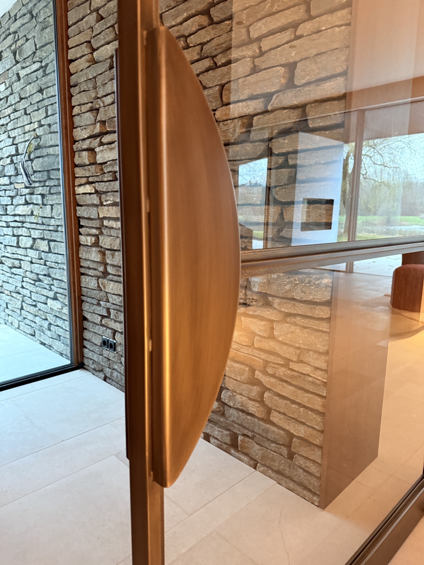 design bronzen deur