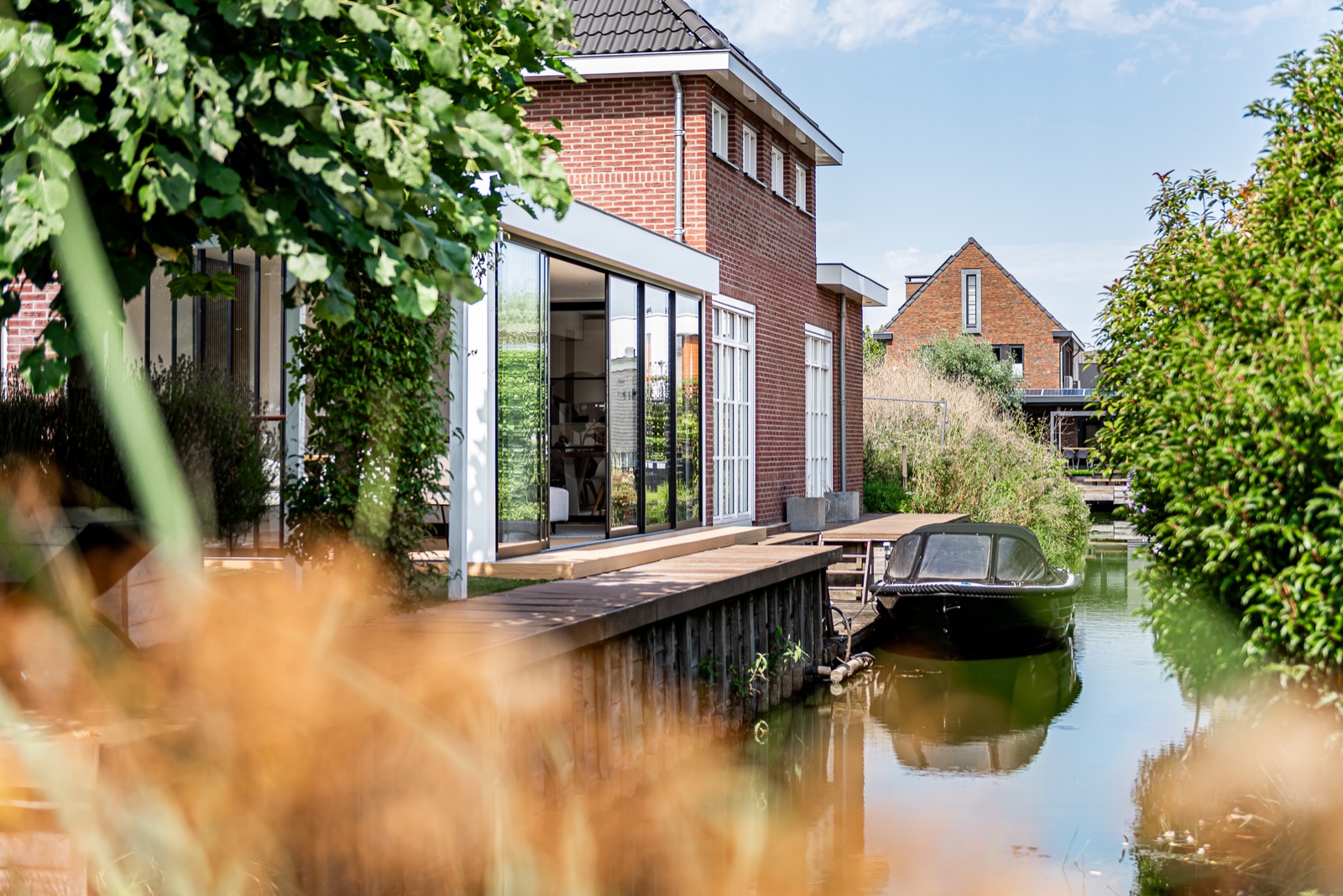 tuinkamer met maatwerk vouwwanden