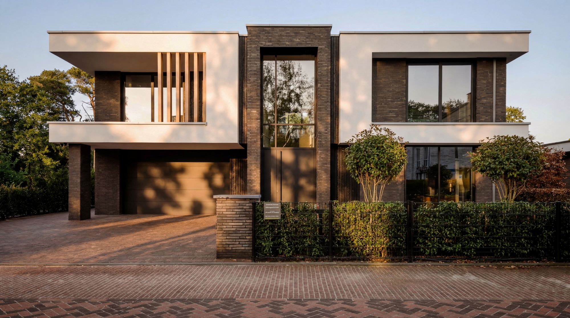 luxe voorgevel villa