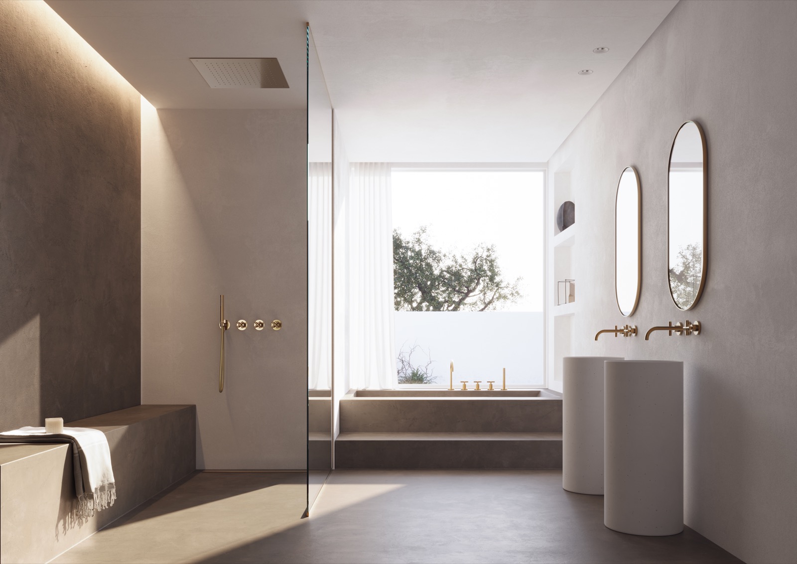 badkamer met exclusieve kranen