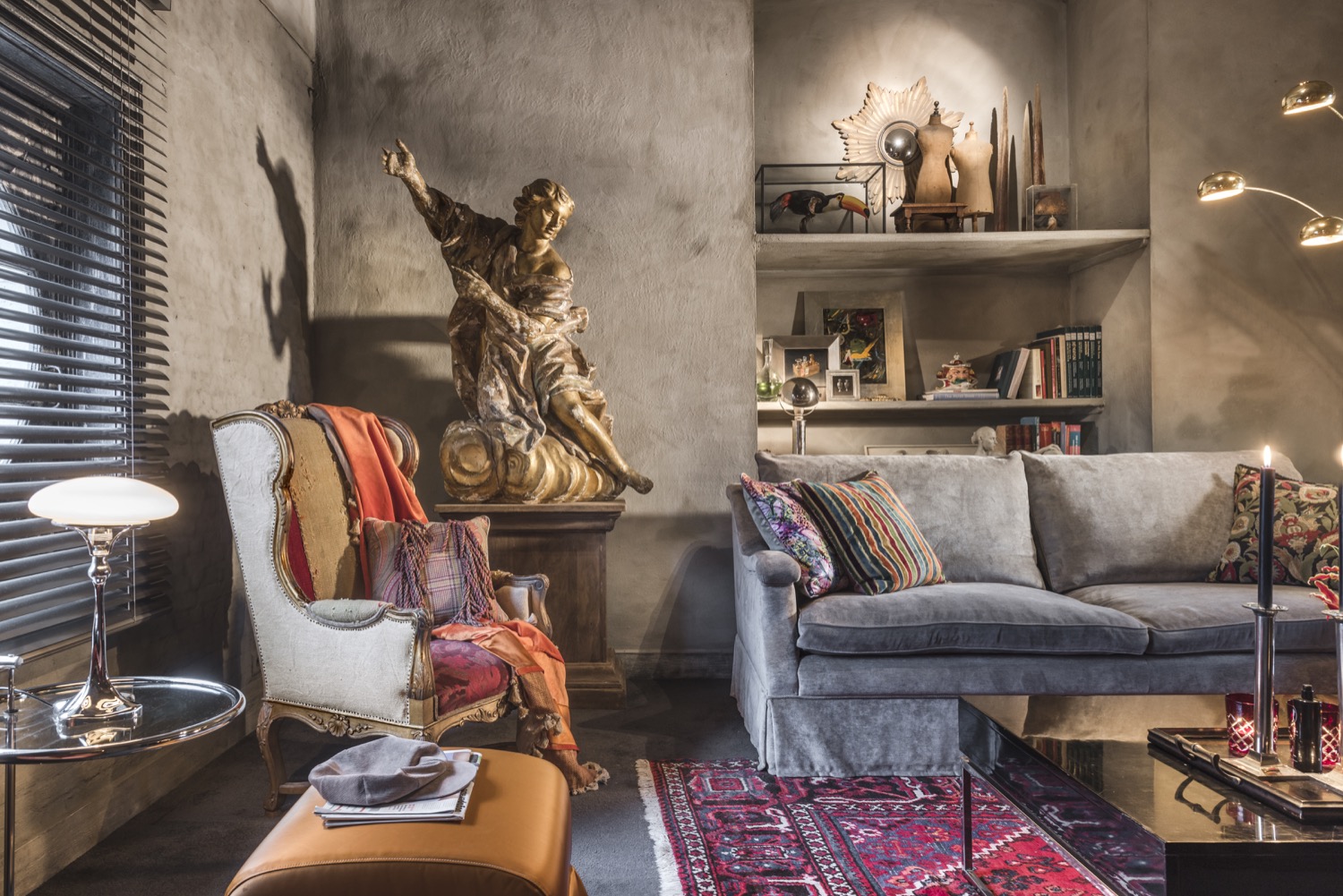 luxe woonkamer met bank