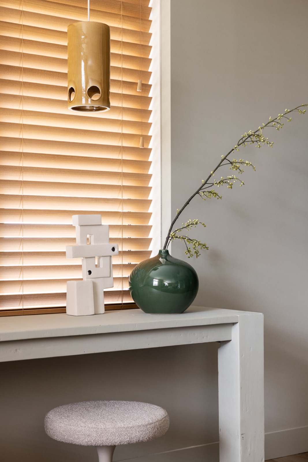 interieur met design shutters