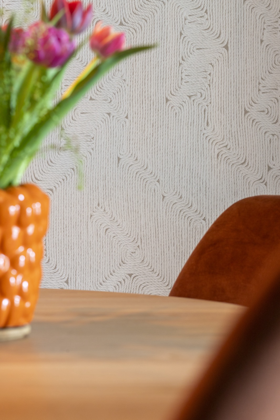 luxe tafel met stoelen