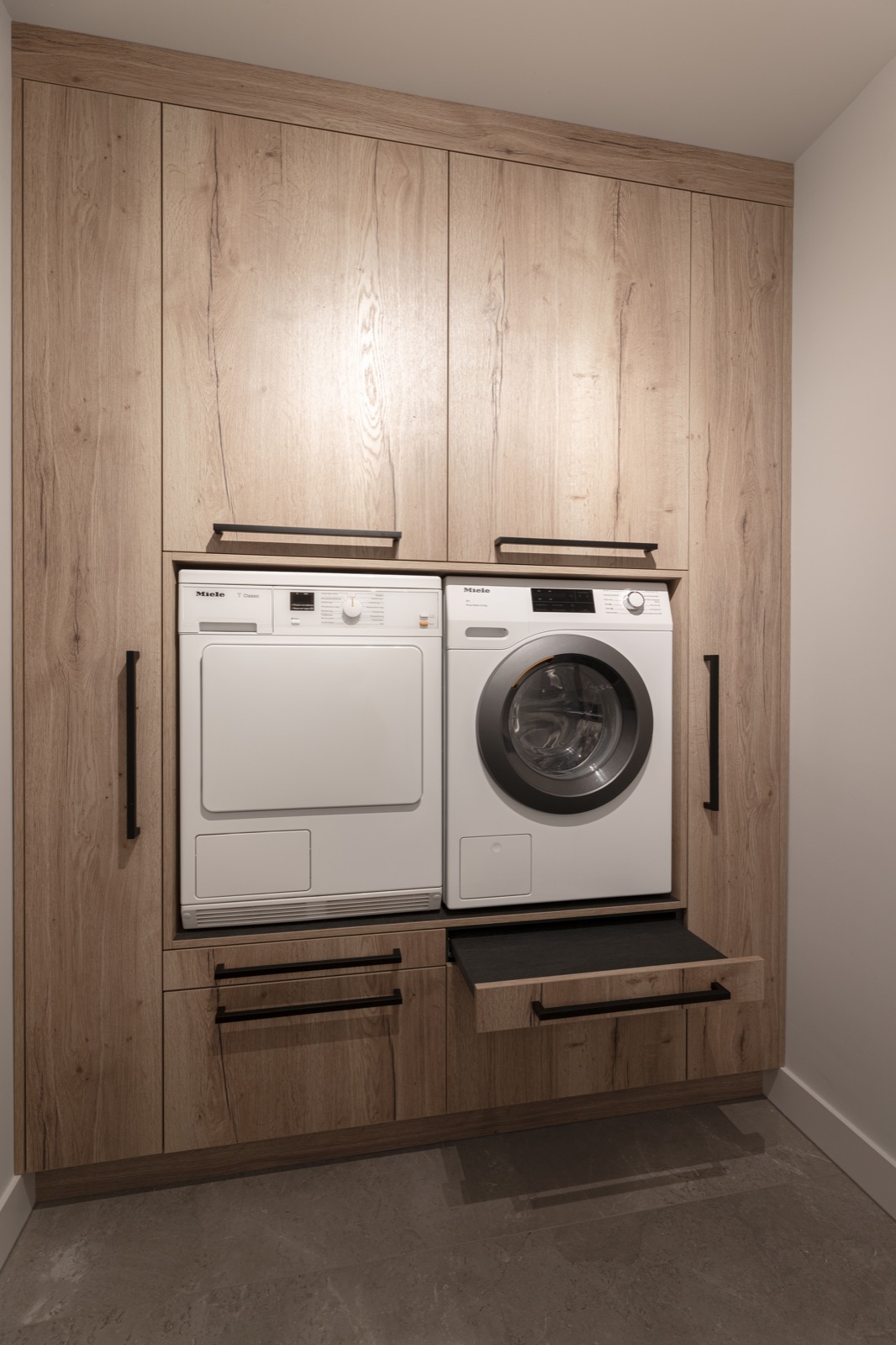 maatwerk kast voor wasmachine