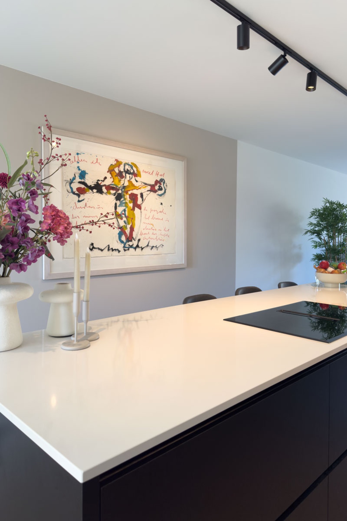 keuken met luxe werkblad