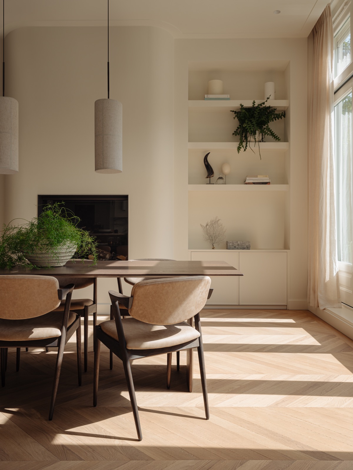 luxe interieur eetkamer