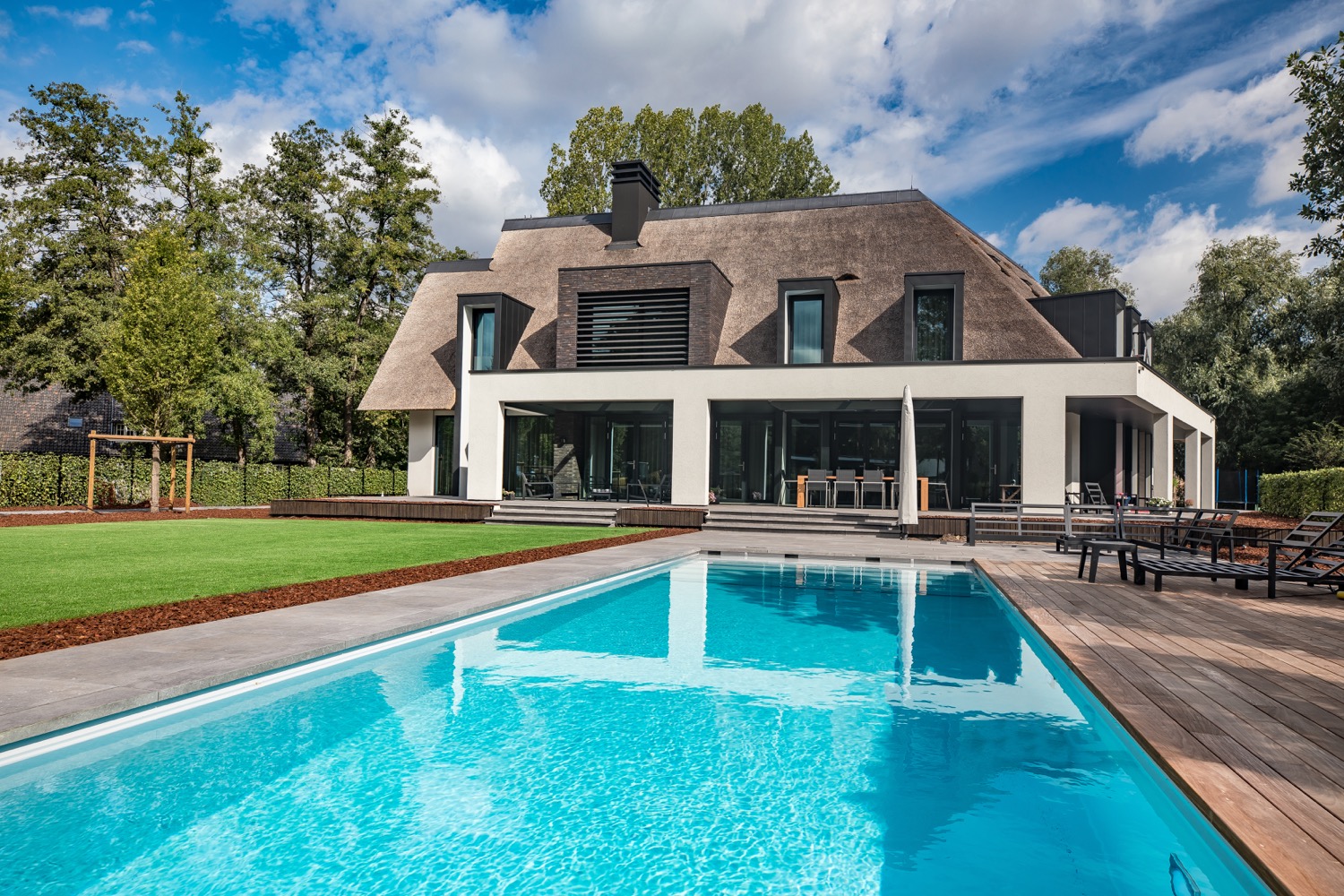 villa met zwembad