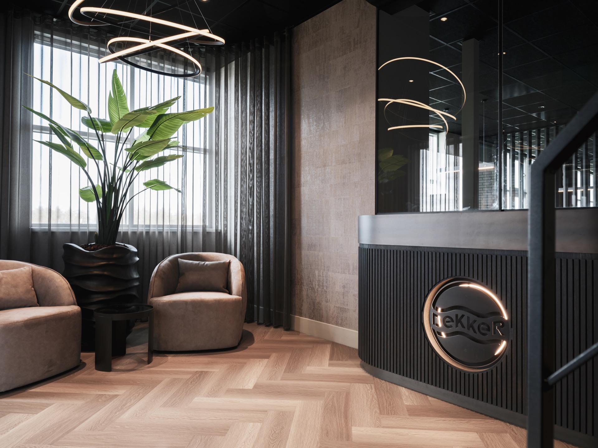 design meubels in bedrijfspand