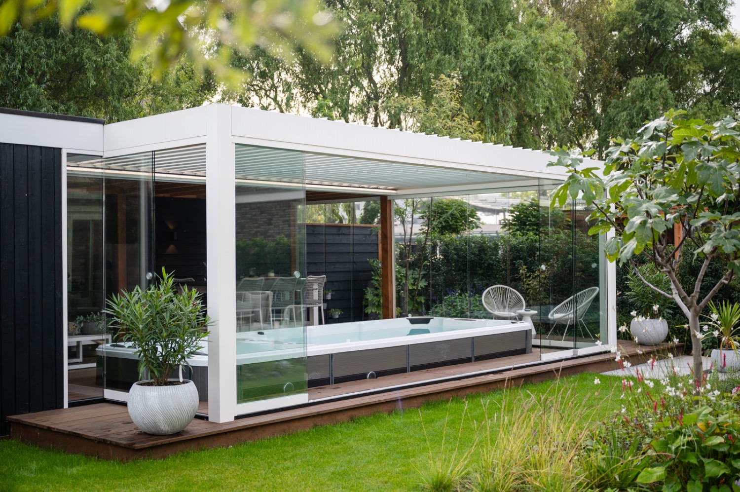 luxe tuinkamer