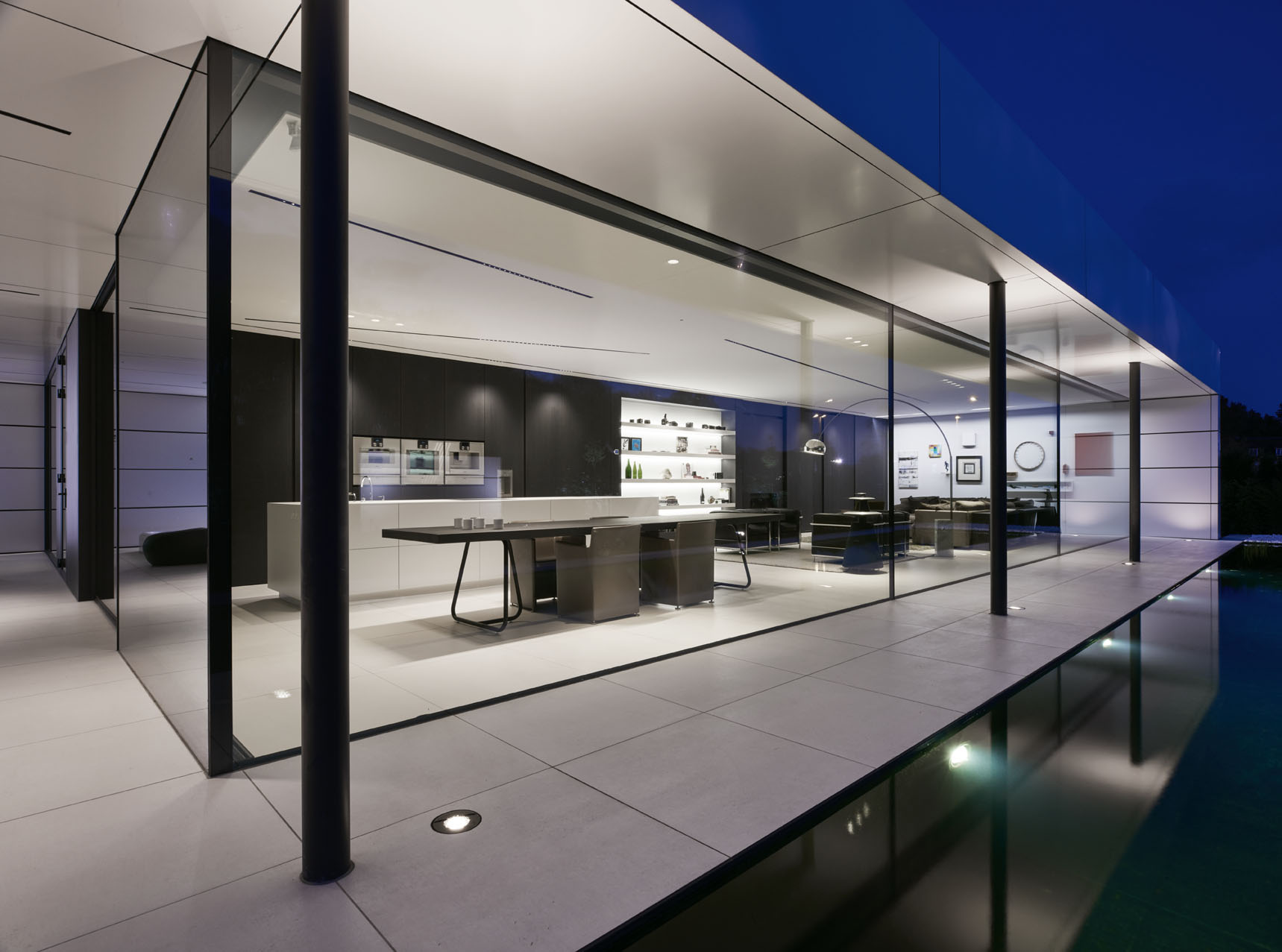 interieur vanuit buiten