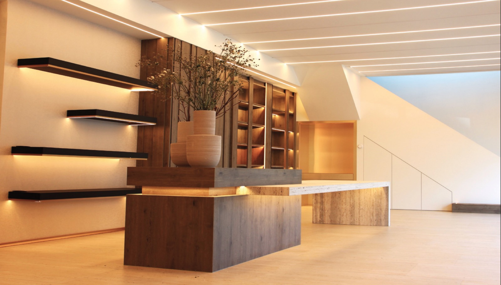 luxe meubel met ledverlichting