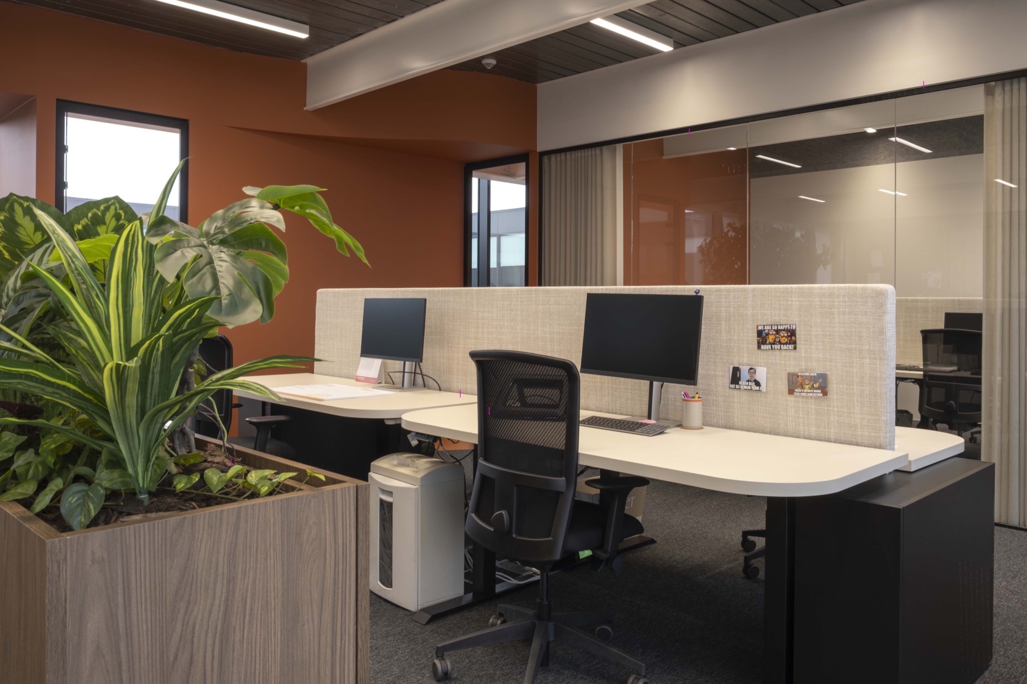 luxe werkplekken kantoor