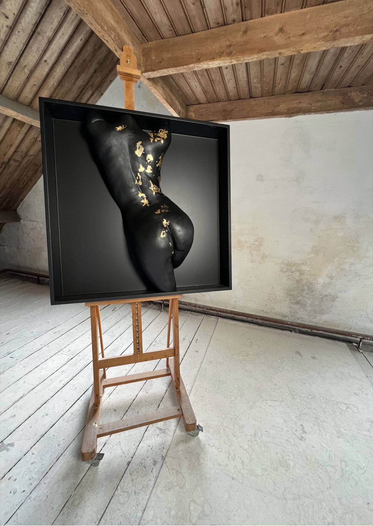 galerie met luxe kunst