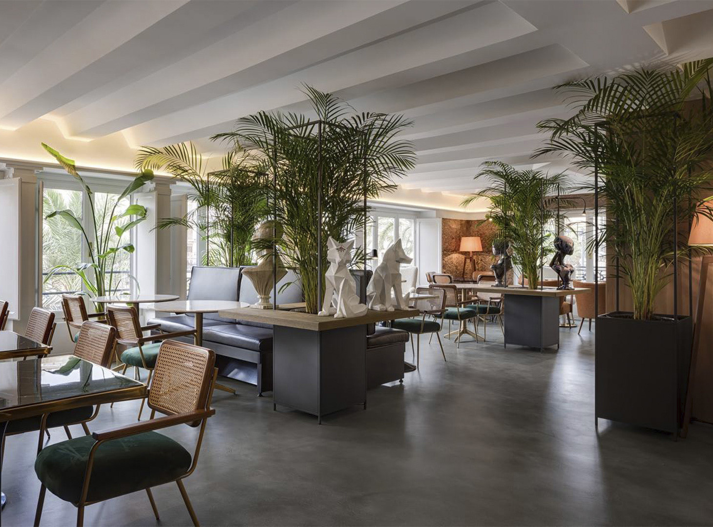 luxe wanden in horecagelegenheid