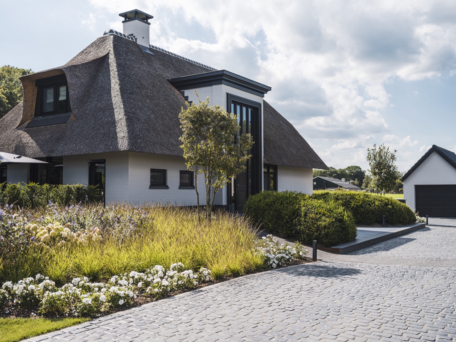 luxe villa met oprit