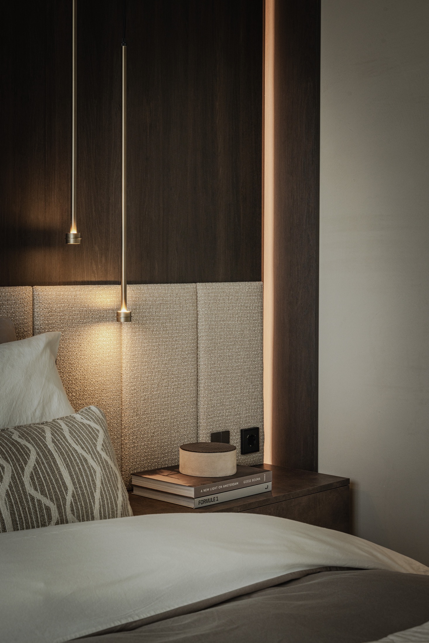 luxe verlichting in slaapkamer