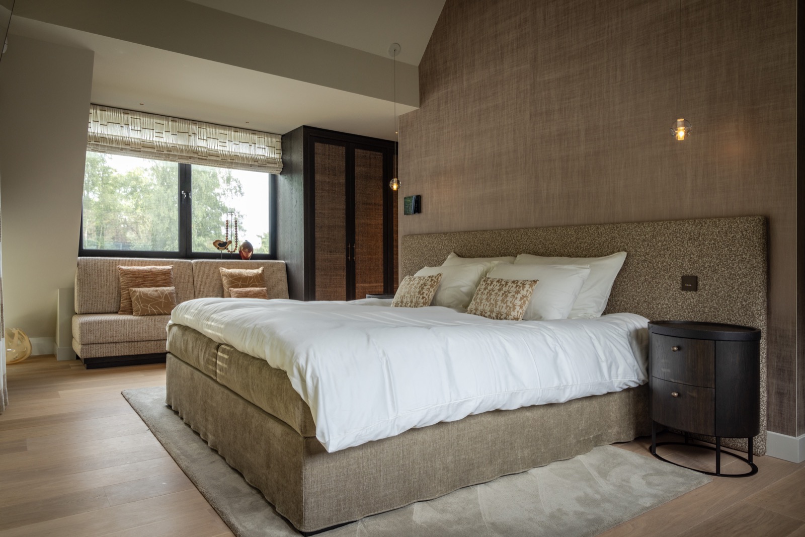 luxe verlichting in slaapkamer