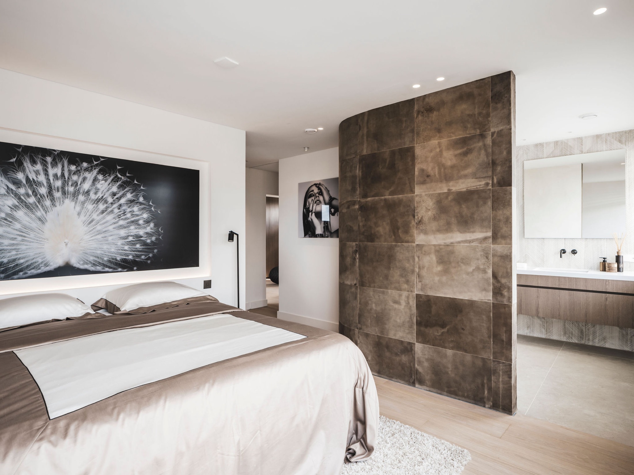 luxe slaapkamer inrichting