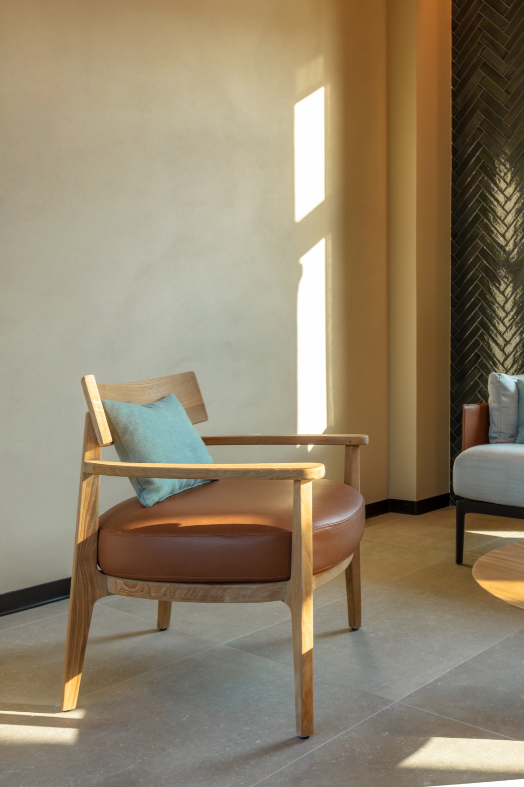 lounge met luxe interieur