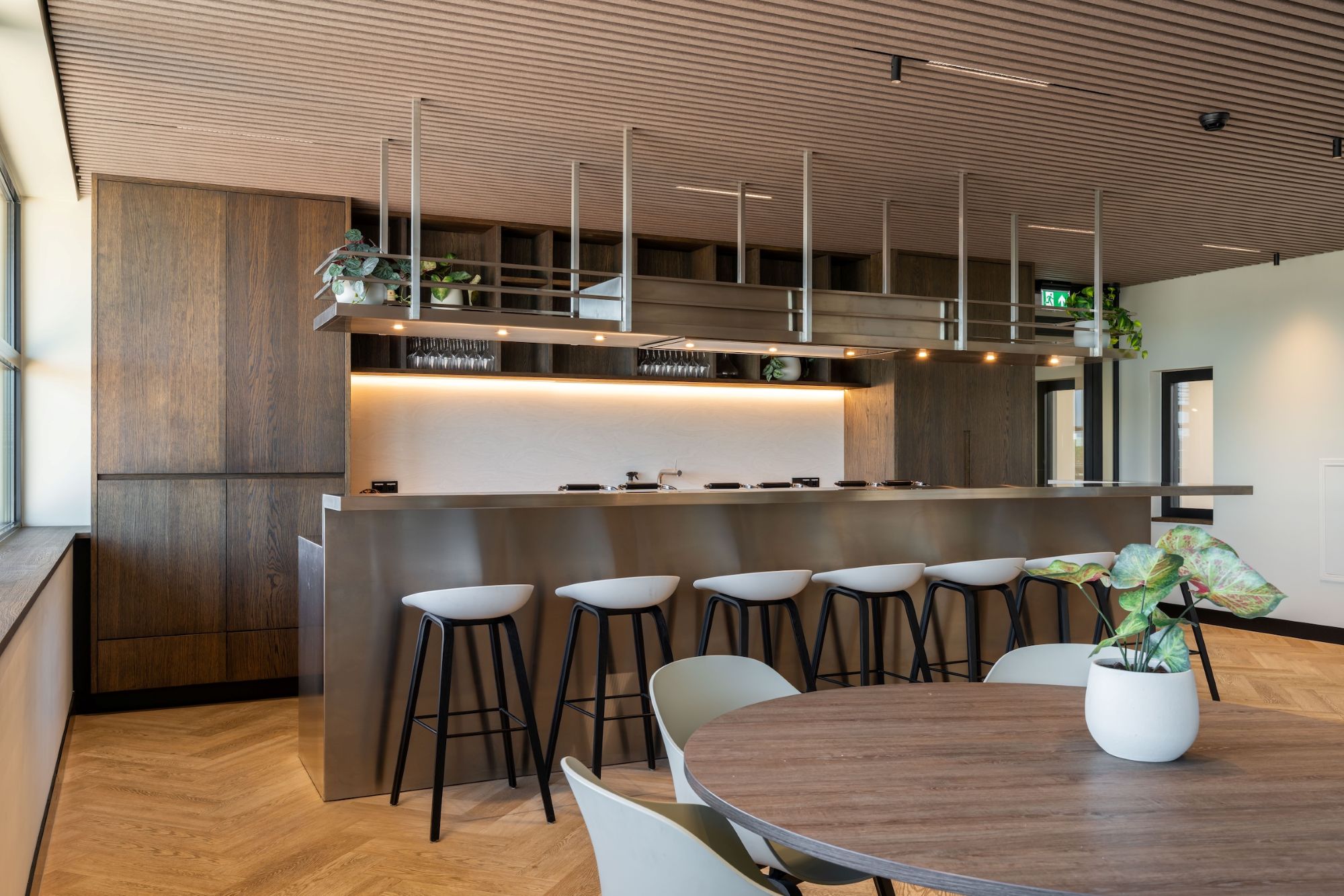 luxe kantoor keuken