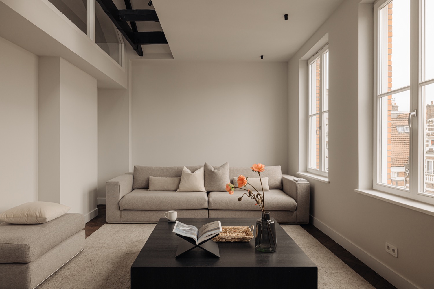 luxe bank in woonkamer