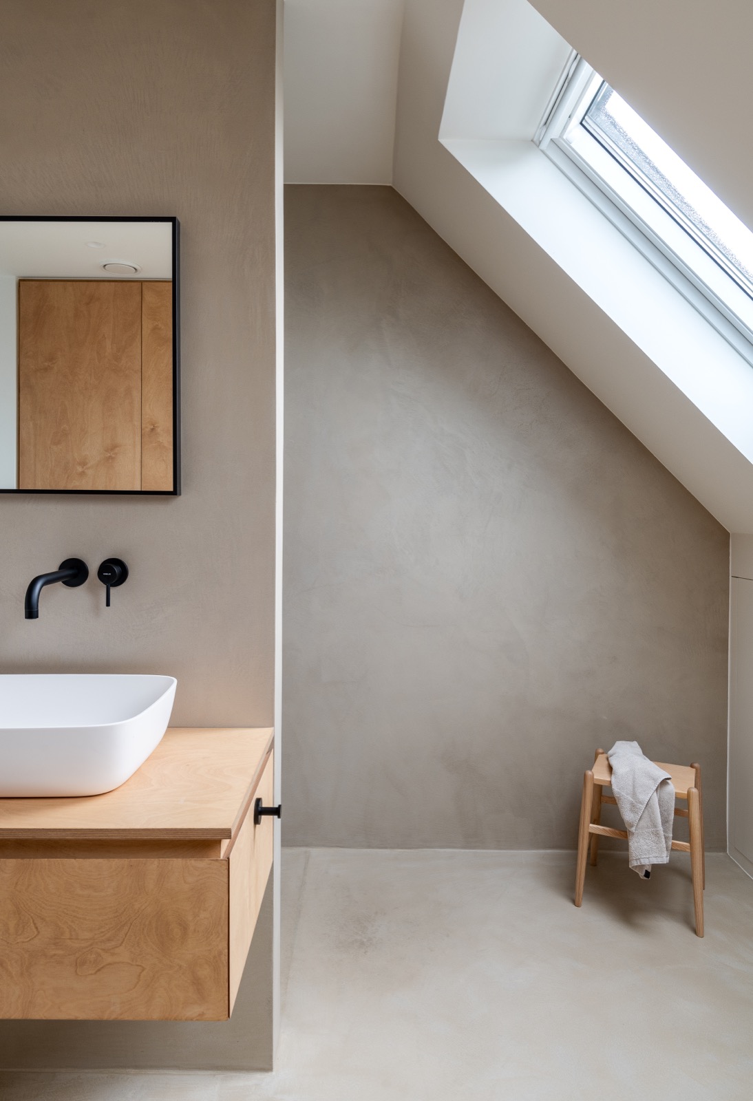 badkamer met design wanden