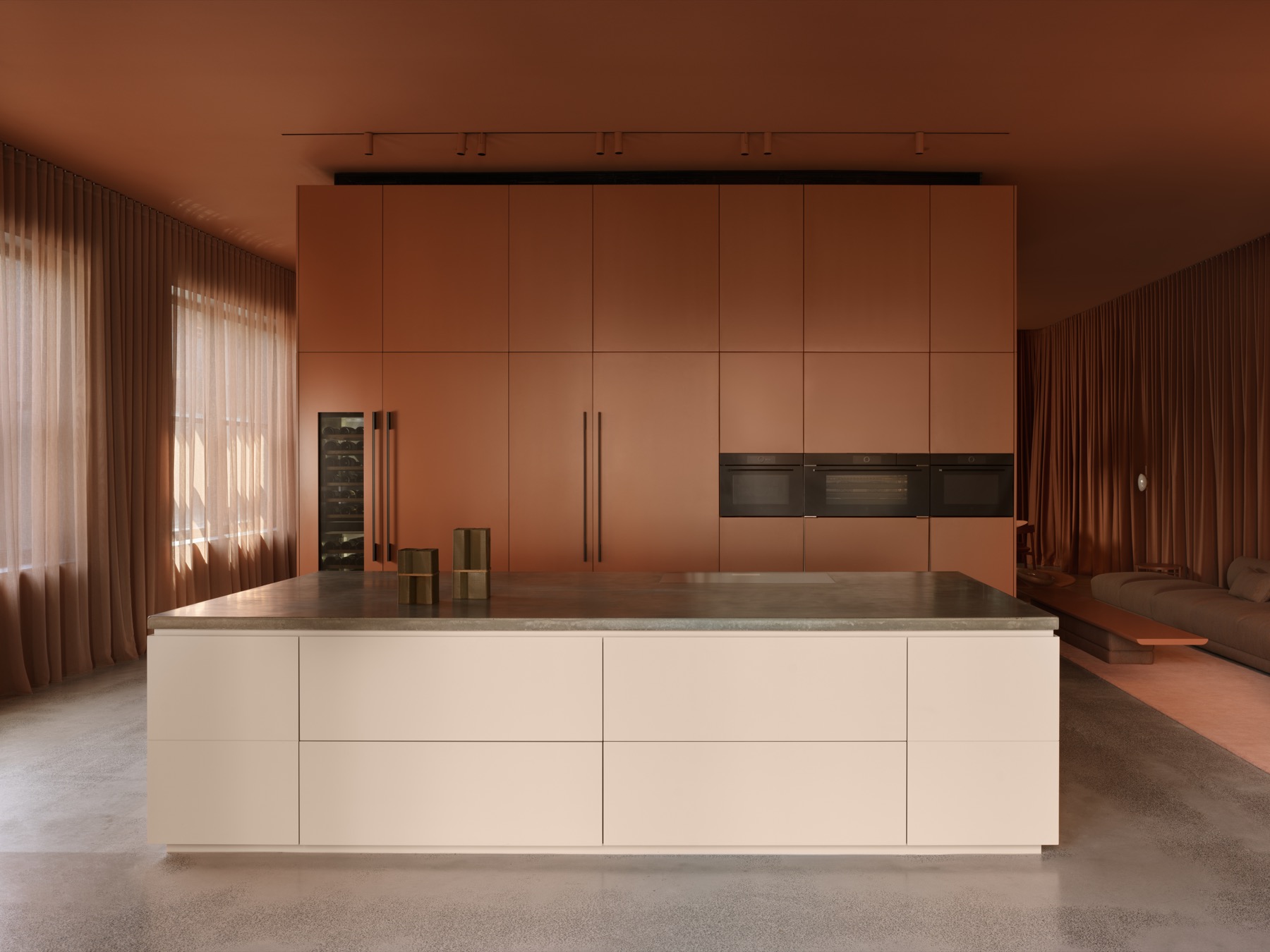 keuken met luxe keukenapparatuur