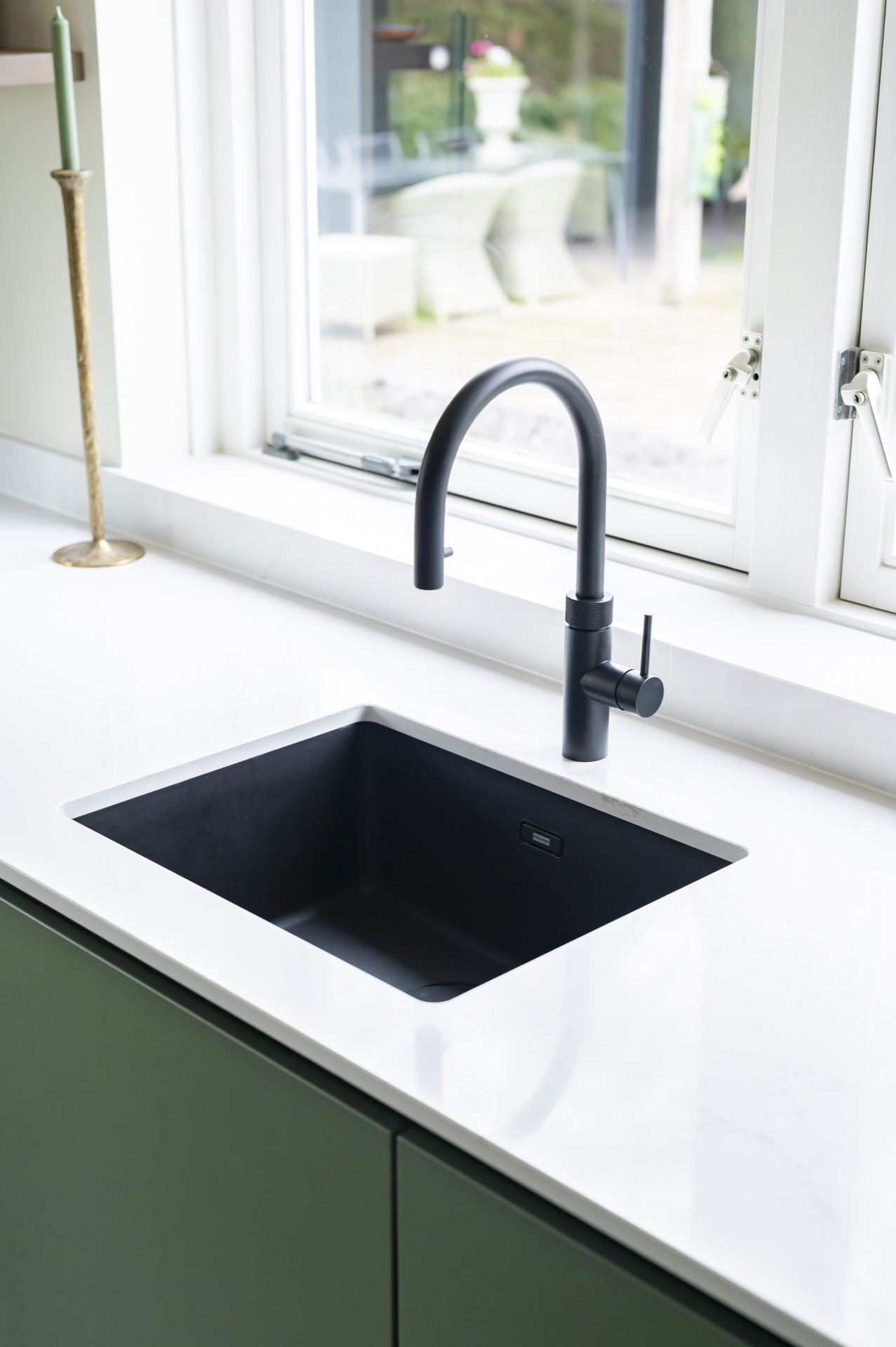 keuken met luxe kraan