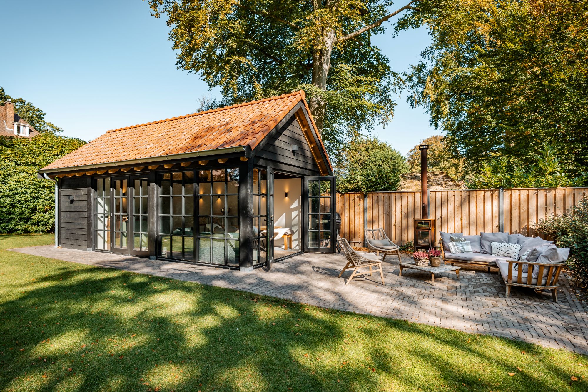 luxe tuinkamer