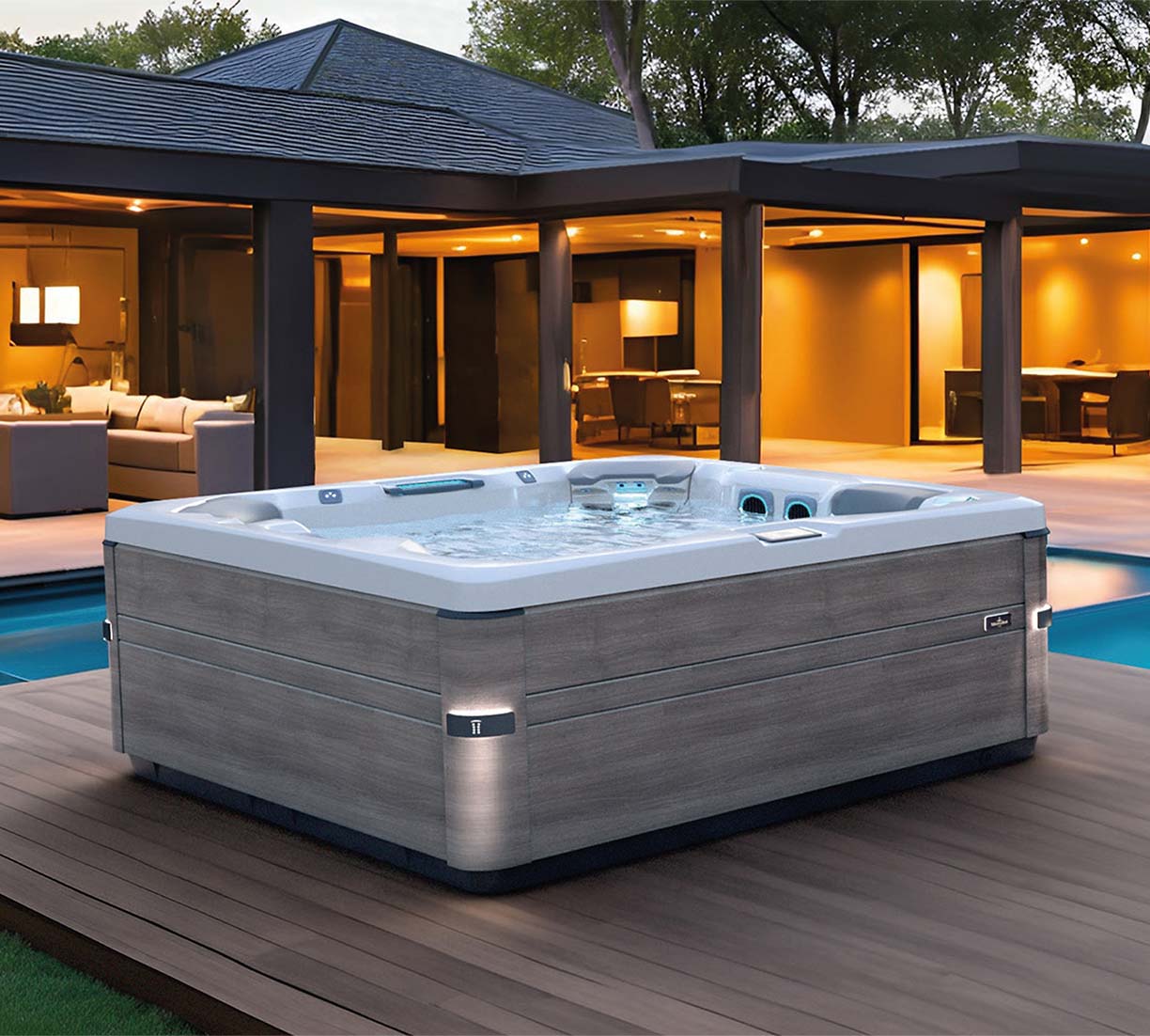 luxe spabad